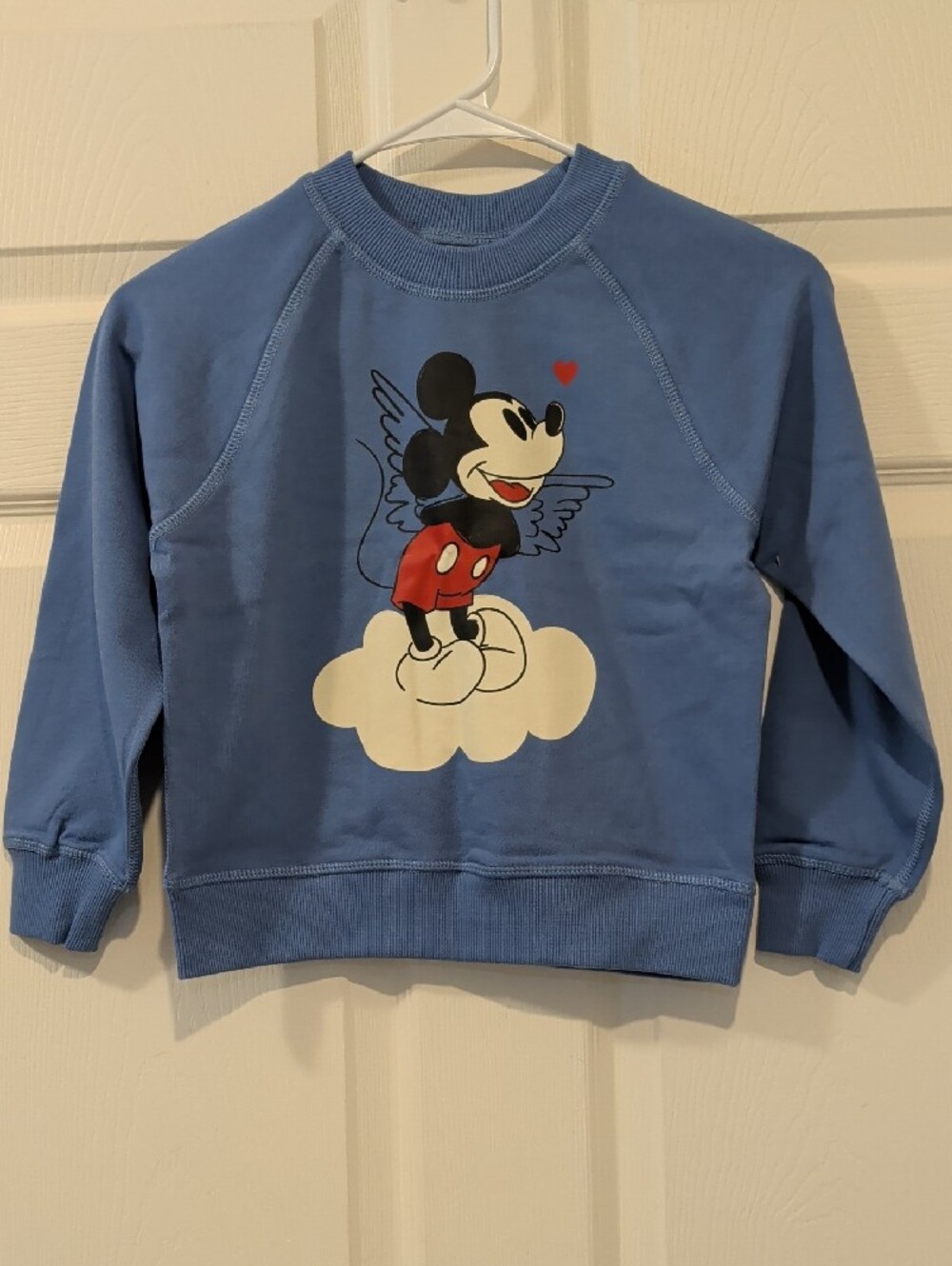 Disney Mickey Mouse French Terry Sweatshirt Size 5 New with Tags